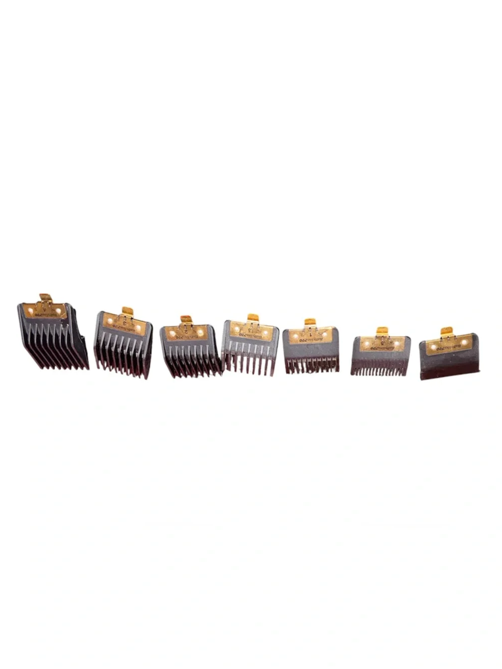 BaBylissPRO Clipper Guard Set #0.5–#4 Professional Hair Clipper Attachment Combs